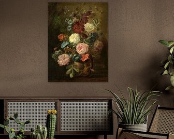 Vaas met bloemen, Jan van Huysum