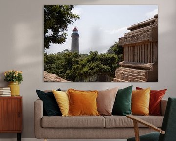 Lighthouse of Mamallapuram (India) by Martijn