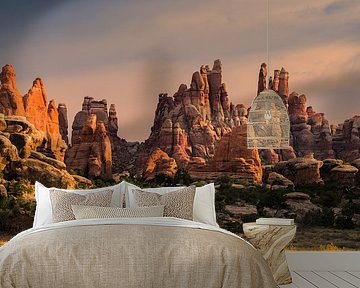 Zonsondergang Canyonlands Nationaal Park, Utah