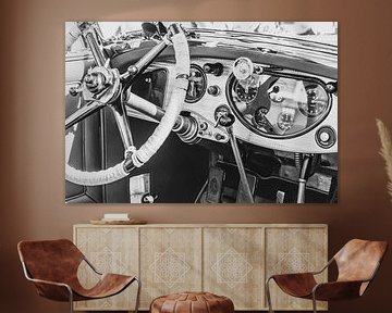 Rolls Royce Phantom II Croydon Convertible klassieke auto van Brewster dashboard van Sjoerd van der Wal