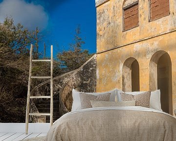 Quarantaine huis - Caracasbaai-eiland Curacao van Joke Van Eeghem