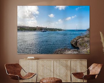 View of Santa Barbara Resort in Curacao by Joke Van Eeghem