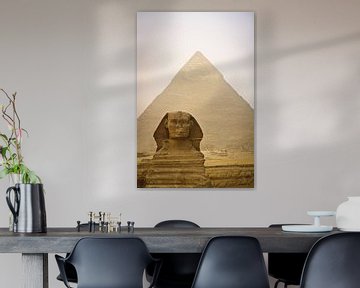 The Sphinx and the Pyramid by Thijs Kupers