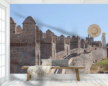 City walls, Avila, Castilla y Leon, Castilla y Leon, Spain, Europe by Torsten Krüger