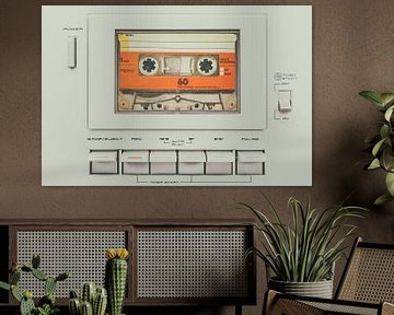 De Vintage Cassetterecorder van Martin Bergsma