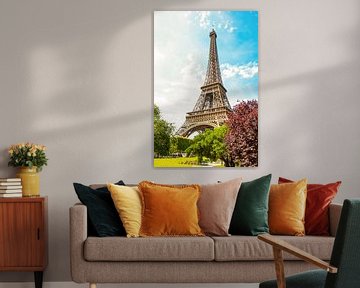 Eiffel Tower - Summer in Paris by Günter Albers