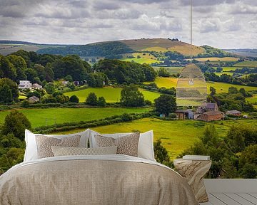 Landschap van Shaftesbury in Dorset, Engeland