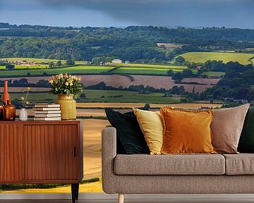 Landschap van Shaftesbury in Dorset, Engeland