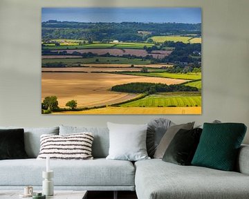 Landscape of Shaftesbury in Dorset, England