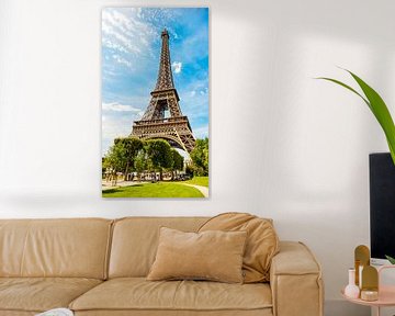 The Eiffel Tower in Paris by Günter Albers