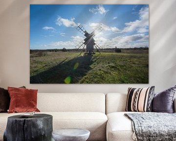 De windmolens van Oland (Zweden) van Aurelie Vandermeren