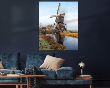 Windmill in the Alblasserwaard