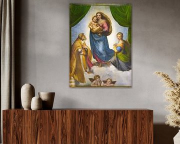 The Sistine Madonna, Rafaël