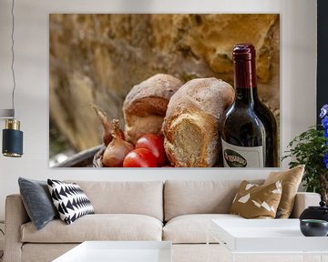 Brood, wijn op Gozo, eiland bij Malta.