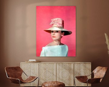 Audrey Hepburn in 'Funny Face'. van Bridgeman Images
