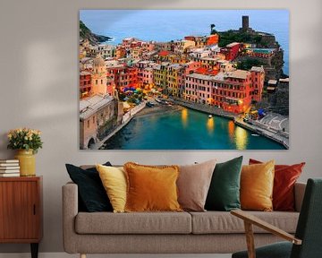 Vernazza, Cinque Terre, Italien von Henk Meijer Photography