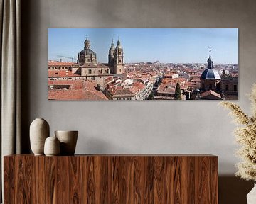 Oude stad, Panorama, Salamanca, Spanje, Europa