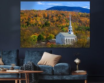 Autumn in Stowe, Vermont by Henk Meijer Photography