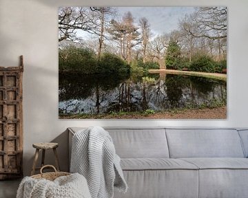 Prachtige reflectie in het water van Wendy Hilberath