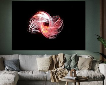 Lightpainting (Spelen met licht) van Rinnie Wijnstra