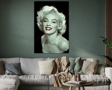 Marilyn Monroe Portret van Gert Hilbink
