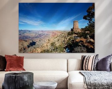 Desert View Watchtower, Grand Canyon, Verenigde Staten van Discover Dutch Nature