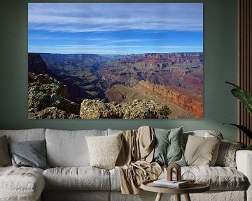 Uitzicht over het landschap van de Grand Canyon, Arizona, Verenigde Staten van Discover Dutch Nature