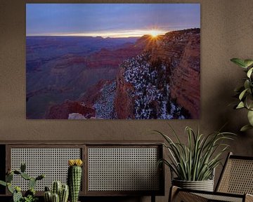 Zonsopkomst in de Grand Canyon van Discover Dutch Nature