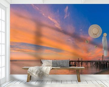 Zonsopkomst in Provincetown, Cape Cod, Massachusetts