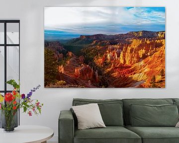 Bryce Canyon National Park zonsopkomst Amerika van Marjolein van Middelkoop