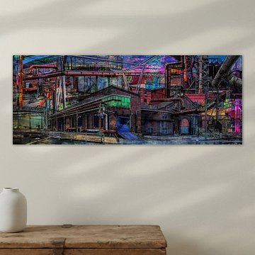 Collage Landschaftspark Duisburg