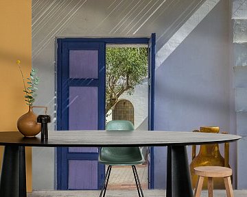 Mediterrane huisingang met amfora op Ischia van Christian Müringer