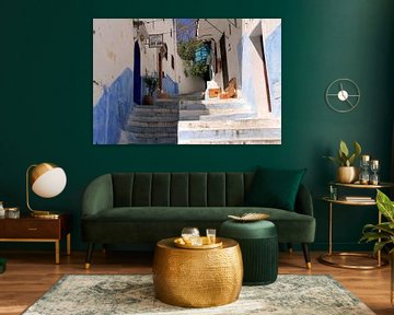 Alley in Tangier by Gert-Jan Siesling
