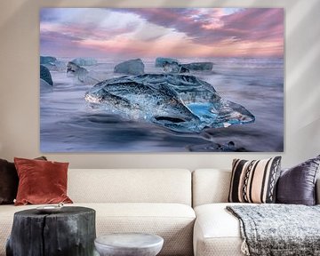 Diamond Beach, Islande sur Photo Wall Decoration