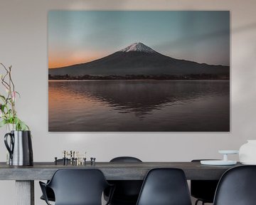 Der Berg Fuji bei Sonnenaufgang von Ashwin wullems