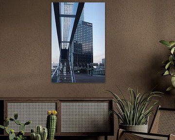 Lijnperspectief in Rotterdam van Laurens van Eijndthoven