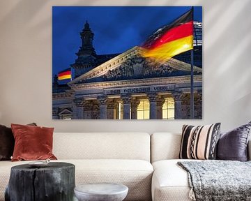 Reichstag building Berlin by Frank Herrmann