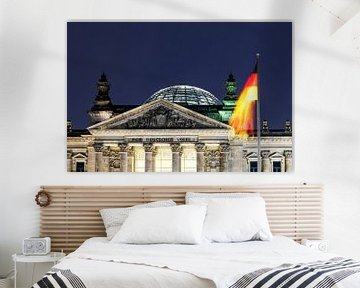 Reichstag gebouw Berlijn van Frank Herrmann