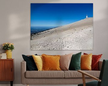 Flank van de Mont Ventoux in de Provence van Stefan Peys