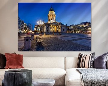 La cathédrale allemande sur le Gendarmenmarkt à Berlin