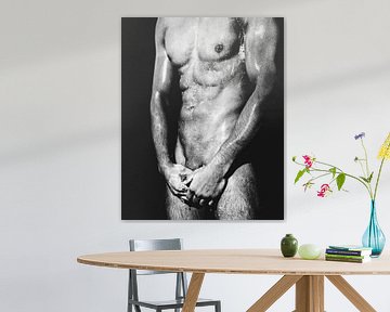 Homme nu avec un beau corps #0078 sur Photostudioholland