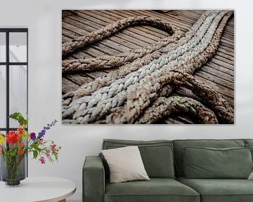 boat ropes on deck