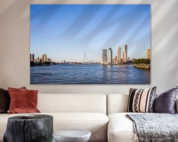 view of Rotterdam from the Maas