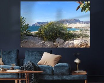 Beach of Calpe, Costa Blanca, Spain by Elly Meijer - Willemsen