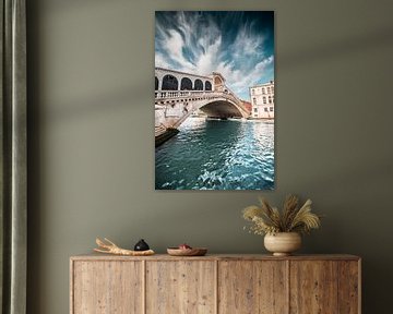 Rialto brug in Venetië