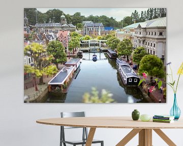 Amsterdam canals (Madurodam) by Ties van Veelen