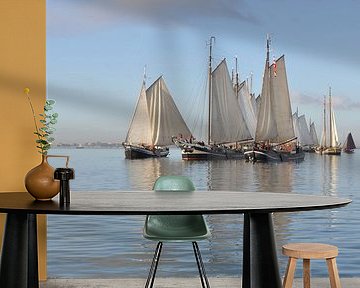 Windstilte voor de platbodems van Mirjam Visscher