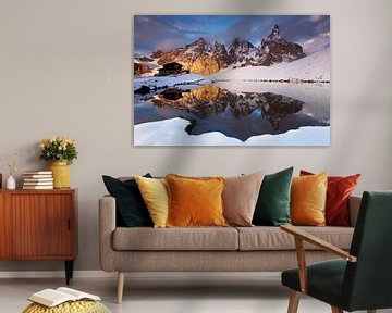 Wunderschöne Landschaft, Dolomiten von Frank Peters