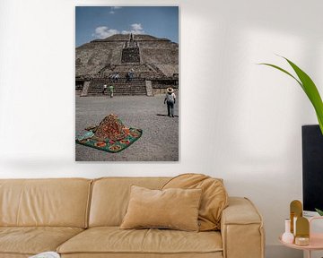 Teotihuacán nabij Mexico City