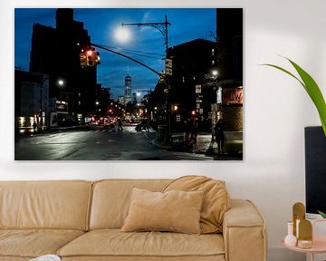 nightlife on the streets of New York